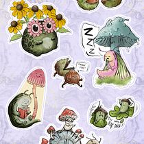 Mon projet du cours : Illustration de personnages adorables inspirés de la nature. Character Design, Drawing, Digital Illustration, and Digital Drawing project by foellneranouk - 09.17.2023