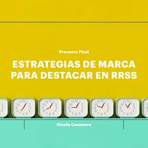 Mi proyecto del curso: Estrategias de marca para destacar en redes sociales. Marketing, Social Media, Br, and Strateg project by Nicole Casanova - 09.15.2023