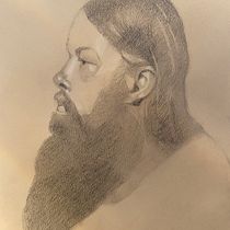 My project for course: Graphite Drawing Techniques for Planar Portraiture. Fine Arts, Sketching, Drawing, Portrait Drawing, Realistic Drawing, and Artistic Drawing project by etrief - 09.18.2023