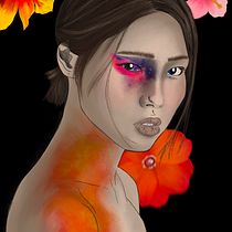 Mi proyecto del curso: Retrato ilustrado con Procreate. Projekt z dziedziny Trad, c, jna ilustracja, Grafika wektorowa, Ilustracja c, frowa i Portret użytkownika sofiag61295 - 18.09.2023