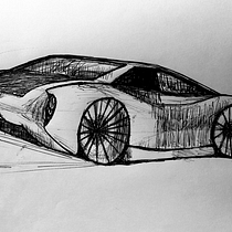 Mi proyecto del curso: Diseño de automóviles: el boceto. Design, Industrial Design, Product Design, and Sketching project by nicomsoto94 - 09.19.2023