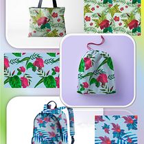 Proyecto: Creación de estampados en productos. Traditional illustration, Pattern Design, Fashion Design, and Botanical Illustration project by Sonia Álvarez - 09.19.2023