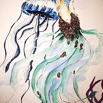 Mon projet du cours : Dessin de personnages fantastiques dans un carnet de croquis. Ilustração tradicional, Criatividade, Desenho, e Sketchbook projeto de Desislava Boschet - 19.09.2023