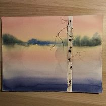 My project for course: Atmospheric Landscapes in Watercolor  Ein Projekt aus dem Bereich Bildende Künste, Malerei und Aquarellmalerei von christine7589 - 17.09.2023