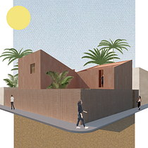 Meu projeto do curso: Representação gráfica de projetos arquitetônicos. Un projet de Architecture, Design graphique, Architecture d'intérieur, Design d'intérieur, Pa, sagisme, Collage, Architecture numérique et Illustration architecturale de Whitney Oliveira de Jesus - 16.09.2023
