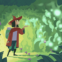 My project for course: Fantastical Illustrations with Procreate. Traditional illustration, Digital Illustration, and Digital Drawing project by Anggita Choirunnisa - 09.20.2023