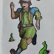 Mi proyecto del curso: Dibujo de personajes expresivos Ein Projekt aus dem Bereich Traditionelle Illustration, Design von Figuren, Comic, Bleistiftzeichnung, Zeichnung, Aquarellmalerei und Manga von Antonio de Jesus Zapata Jacobo - 18.09.2023