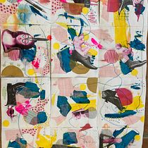 Mein Abschlussprojekt für den Kurs: Kreatives Notizbuch: Collage, Stempel, Decoupage. Traditional illustration, Collage, Paper Craft, and Sketchbook project by Christine Schreijäg - 09.20.2023