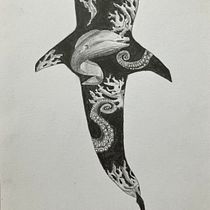 Mon projet du cours : Dessin artistique et naturaliste au crayon. Pencil Drawing, Drawing, Artistic Drawing, and Naturalistic Illustration project by lorraine483 - 09.19.2023