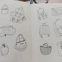 Mi proyecto del curso: Sketchbook para coleccionar ideas ilustradas. Fine Arts, Creativit, Pencil Drawing, Drawing, and Sketchbook project by Anahi Leiva Cielo - 09.20.2023