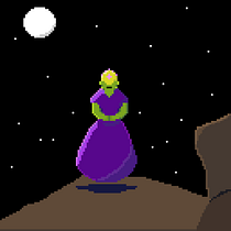 Princesa Corrompida. Character Design, Video Games, Pixel Art, and Game Design project by Gabriel Cáceres - 09.21.2023