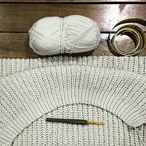 My project for course: Creating Garments Using Crochet. Fashion Design, Fiber Arts, DIY, Crochet, and Textile Design project by charm.cabredo - 09.21.2023