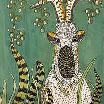 Mon projet du cours : Dessin créatif à l'encre et à la gouache. Un projet de Illustration traditionnelle, Créativité, Dessin, Dessin artistique, Peinture acr, lique, Illustration à l'encre , et Peinture gouache de Sophie Ponti - 21.09.2023