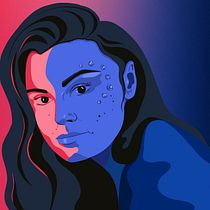 My project for course: Stylish Character Illustration in Procreate. Design de personagens, Ilustração digital, Pintura digital, e Desenho anatômico projeto de Nadia Todores - 14.09.2023