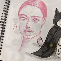 Meu projeto do curso: Desenho para principiantes nível -1. Un proyecto de Dibujo a lápiz, Dibujo, Creatividad con niños y Sketchbook de Alessandra Sousa - 17.09.2023