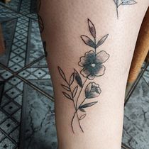Mi proyecto del curso: Tatuaje para principiantes. Tattoo Design project by Rocio Guardia - 12.19.2022