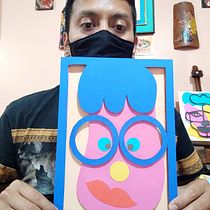 Mi proyecto del curso: Papercut: ilustrando con capas de papel. Ilustração tradicional, e Papercraft projeto de Patricio Yauri - 22.09.2023