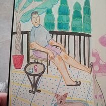 My project for course: Character Creation from Observational Drawings. Un proyecto de Ilustración tradicional, Diseño de personajes, Dibujo y Sketchbook de Dimitra Charmalia - 22.09.2023