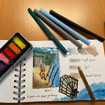 Mi proyecto del curso: Cuaderno de viaje en acuarela. Traditional illustration, Watercolor Painting, Architectural Illustration, and Sketchbook project by Débora Marcos Carmè - 09.22.2023