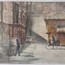 My project for course: Watercolor Fundamentals: Light and Color. Un proyecto de Pintura, Pintura a la acuarela e Ilustración arquitectónica de spencer boxer - 22.09.2023