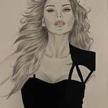 My project for course: Watercolor Portrait from a Photo. Traditional illustration, Watercolor Painting, and Portrait Drawing project by Yvonne Bosnjak - 09.22.2023