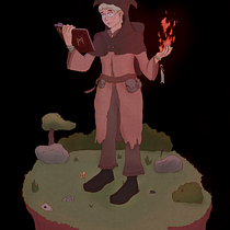 Mi proyecto del curso: Ilustración de personajes fantásticos de estilo cartoon. Traditional illustration, Character Design, Digital Illustration, and Digital Drawing project by brandonvallejosbarquero - 09.23.2023