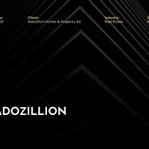 Adozillion Homes and Realty: Redesign. Design, Br, ing, Identit, Graphic Design, and Logo Design project by Ibraheem Adekola - 10.19.2021