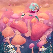 My project for course: Children’s Illustration with Procreate: Paint Magical Scenes. Ilustração digital, Ilustração infantil, Pintura digital, e Álbum ilustrado projeto de June T - 15.09.2023