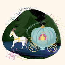 Mon projet du cours : Illustration jeunesse sur Procreate : créez une scène magique. Ilustração digital, Ilustração infantil, Pintura digital, e Álbum ilustrado projeto de thehayqueen - 16.07.2023