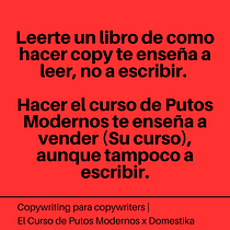 No tengo ni idea de copy agradezco feedback. Un progetto di Pubblicità, Cop, writing, Stor, telling e Comunicazione di albertbarrabaja - 25.09.2023
