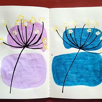 Mi proyecto del curso: Patrones botánicos en sketchbook: conquista la página en blanco. Ilustração tradicional, Pattern Design, Ilustração botânica, e Sketchbook projeto de fbastian28 - 25.09.2023