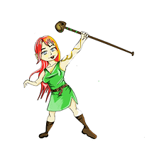 Mi proyecto del curso: Diseño e ilustración de personajes dinámicos. Projekt z dziedziny Trad, c, jna ilustracja, Projektowanie postaci,  R, sunek, Ilustracja c, frowa, R, sunek c i frow użytkownika Andrés Chavarría - 26.09.2023