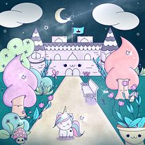 Mi proyecto del curso: Diseño de mundos kawaii: crea ilustraciones alegres. Character Design, Digital Illustration, and Manga project by sandraesmar - 09.26.2023