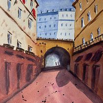 Mon projet du cours : Représentation architecturale à l'aquarelle. Un projet de Illustration traditionnelle, Esquisse , Dessin, Aquarelle, Illustration architecturale , et Carnet de croquis de jerome_you - 27.09.2023