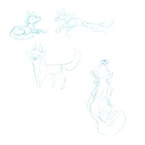 My project for course: Dynamic Animal Illustration for Children’s Stories. Un proyecto de Diseño de personajes, Dibujo a lápiz, Dibujo e Ilustración infantil de Riana Liau - 24.09.2023