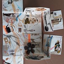 Síria e Brasil/Meu projeto do curso: Caderno criativo: experimente com colagem, estampagem e decupagem. Traditional illustration, Collage, Paper Craft, and Sketchbook project by Nádia Regina Almeida Manzon - 09.17.2023