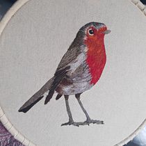 My project for course: Painting with Thread: Textile Illustration Techniques. Ilustração tradicional, Bordado, e Design têxtil projeto de Dirk - 27.09.2023
