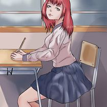 Mi proyecto del curso: Ilustración digital de personajes manga. Traditional illustration, Character Design, Comic, Digital Illustration, and Manga project by Santiago Medrano - 09.28.2023