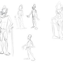 My project for course: Concept Art: Character Design & Worldbuilding Ein Projekt aus dem Bereich Traditionelle Illustration, Design von Figuren, Digitale Illustration, Concept Art, Digitale Zeichnung und Digitale Malerei von Pedro Valim - 26.09.2023