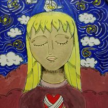 Mi proyecto del curso: Ilustración artística: dibuja tu imaginario. Traditional illustration, Painting, Creativit, Pencil Drawing, and Drawing project by Grace Luna - 09.29.2023