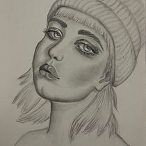 Il mio progetto del corso: Ritratto su blocco da disegno: esplora il volto umano. Sketching, Drawing, Portrait Drawing, Artistic Drawing, and Sketchbook project by Angela D'Apuzzo - 09.29.2023