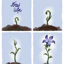 My project for course: Drawing for Comics with Procreate. Design, Traditional illustration, Comic, Digital Illustration, and Digital Design project by Agnieszka Kaminska - 09.30.2023