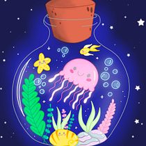 My project for course: Designing Kawaii Worlds: Spread Joy Through Illustration. Character Design, Digital Illustration, and Manga project by Martyna - 09.29.2023