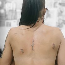 Mon projet du cours : Tatouage pour débutants. Tattoo Design project by melissanayach - 09.30.2023