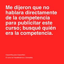 Mi proyecto del curso: Copywriting para copywriters. Un progetto di Pubblicità, Cop, writing, Stor, telling e Comunicazione di Carlo Cesar Jurado Arriola - 29.09.2023