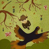 My project for course: Children’s Illustration with Procreate: Paint Magical Scenes. Ilustração digital, Ilustração infantil, Pintura digital, e Álbum ilustrado projeto de Sandra - 28.09.2023