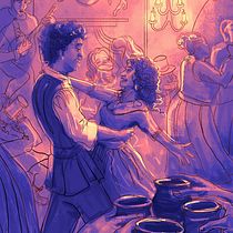 Mein Abschlussprojekt für den Kurs: Stimmungsvolle Bilder mit Procreate malen: Vom Konzept zur Farbe Ein Projekt aus dem Bereich Digitale Illustration, Digitale Zeichnung und Editorial Illustration von luisa.mackrodt - 29.09.2023
