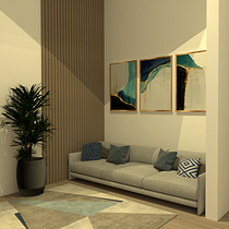 Mi proyecto del curso: Visualización arquitectónica con V-Ray para SketchUp. Een project van Architectuur, Interactief ontwerp, Digitale architectuur y Architecturale visualisatie van valeriasanchezc - 28.09.2023
