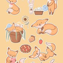 My project for course: Kawaii Illustration: Create Charming Characters Ein Projekt aus dem Bereich Traditionelle Illustration, Design von Figuren und Manga von zannamay94 - 01.10.2023