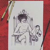 Meu projeto do curso: A arte de desenhar: transforme seus rabiscos em arte. Un projet de Illustration traditionnelle, Dessin au cra, on, Dessin , et Carnet de croquis de Patricia Fechio - 29.08.2022